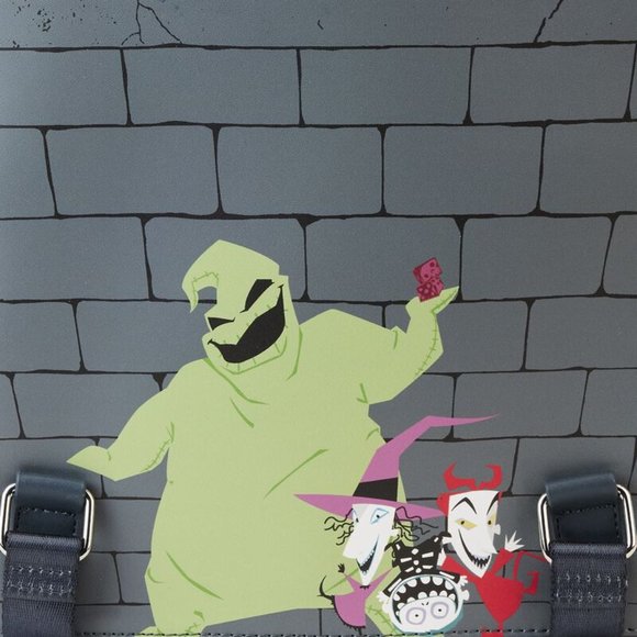 = Loungefly Disney Nightmare Before Christmas Town Hall Mini Backpack Exclusive - Picture 7 of 9